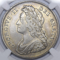 1741 Halfcrown (NGC VF35) - George II British Silver Coin - Nice
