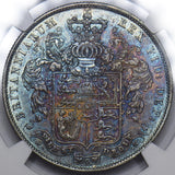 1829 Halfcrown (NGC AU Details) - George IV British Silver Coin - Very Nice