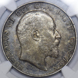 1902 Halfcrown (NGC AU55) - Edward VII British Silver Coin - Nice