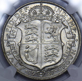 1927 Halfcrown (NGC MS62) - George V British Silver Coin - Superb
