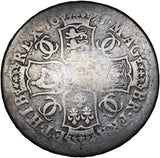 1671 Halfcrown (1 Over 0) - Charles II British Silver Coin