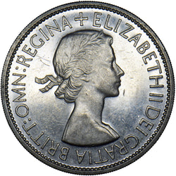 1953 Halfcrown (Impaired Proof) - Elizabeth II British  Coin - Very Nice