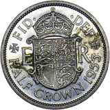 1953 Halfcrown (Impaired Proof) - Elizabeth II British  Coin - Very Nice