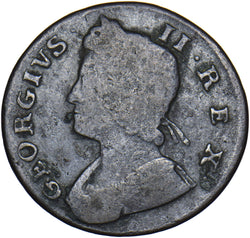 1738 Halfpenny - George II British Copper Coin