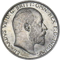 1902 Matt Proof Florin - Edward VII British Silver Coin - Superb