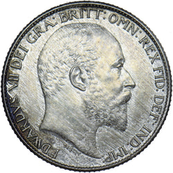 1902 Matt Proof Sixpence - Edward VII British Silver Coin - Superb