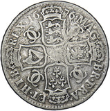 1676 Halfcrown (S over lower S) - Charles II British Silver Coin