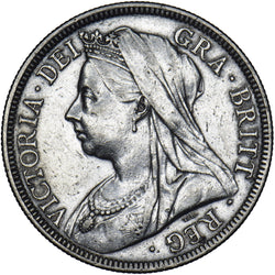 1899 Halfcrown - Victoria British Silver Coin - Nice