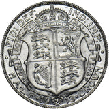1913 Halfcrown - George V British Silver Coin - Very Nice