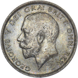 1916 Halfcrown - George V British Silver Coin - Very Nice