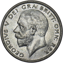1929 Halfcrown - George V British Silver Coin - Nice