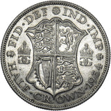 1934 Halfcrown - George V British Silver Coin
