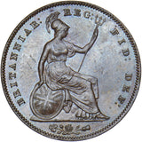 1854 Penny (PT) - Victoria British Copper Coin - Superb