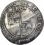 1604 Sixpence - James I British Silver Hammered Coin