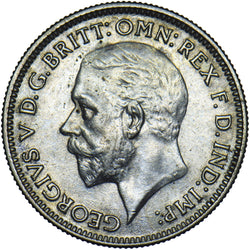1932 Sixpence - George V British Silver Coin - Very Nice