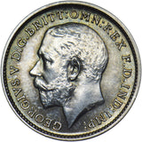 1911 Threepence (Proof/Maundy) - George V British Silver Coin - Superb