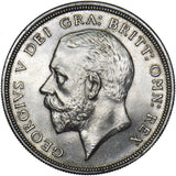 1929 Crown - George V British Silver Coin - Superb