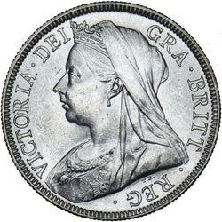 1896 Halfcrown - Victoria British Silver Coin - Superb