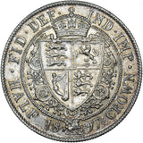 1897 Halfcrown - Victoria British Silver Coin - Nice