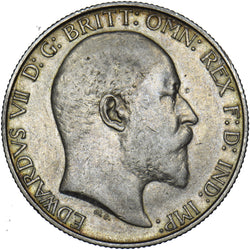 1902 Florin - Edward VII British Silver Coin - Nice
