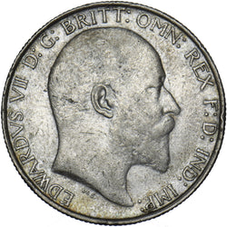1906 Florin - Edward VII British Silver Coin - Nice