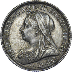 1898 Shilling - Victoria British Silver Coin - Very Nice