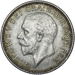 1926 Shilling - George V British Silver Coin - Very Nice
