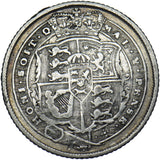 1820 Sixpence - George III British Silver Coin - Nice