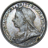 1898 Maundy Twopence - Victoria British Silver Coin - Superb
