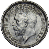 1926 SIXPENCE - GEORGE V BRITISH SILVER COIN - SUPERB