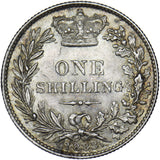 1883 Shilling - Victoria British Silver Coin - Superb