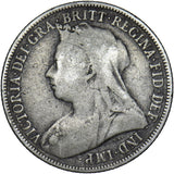 1893 Shilling (Rare Dies 2C) - Victoria British Silver Coin