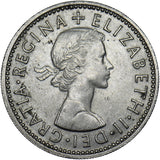 1959 Scottish Shilling - Elizabeth II British Coin - Very Nice