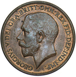 1920 Penny - George V British Bronze Coin - Superb