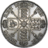 1889 Double Florin - Victoria British Silver Coin - Very Nice
