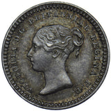 1843 Threehalfpence (43 Over 34) - Victoria British Silver Coin - Very Nice
