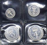 2013 Maundy Set (With Royal Mint Box) - Elizabeth II British Silver Coins - Superb