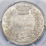 1831 Sixpence (Slabbed PCGS MS64) - William IV British Silver Coin