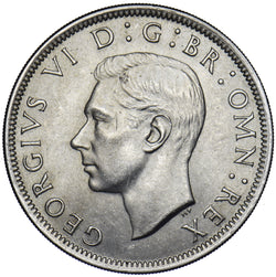1950 Halfcrown - George VI British Coin - Very Nice