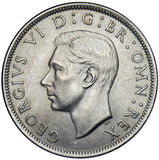1950 Halfcrown - George VI British Coin - Very Nice